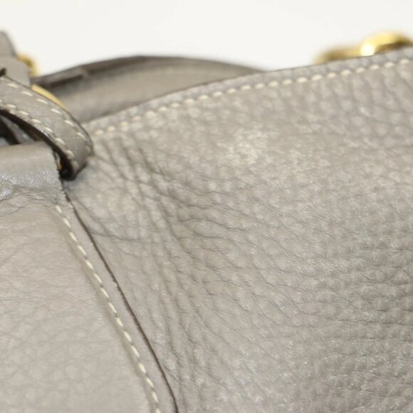 Prada Pomice Vitello Daino Shopper Tote - Dark Grey - Picture 7 of 15